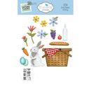 Elizabeth Craft Metal Dies Picnic Basket & Bunny