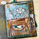 Elizabeth Craft Designs - Grunge Hello You Die Metal Die Set