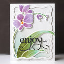 Penny Black 3D Orchid Layering Stencil 6"x 6"