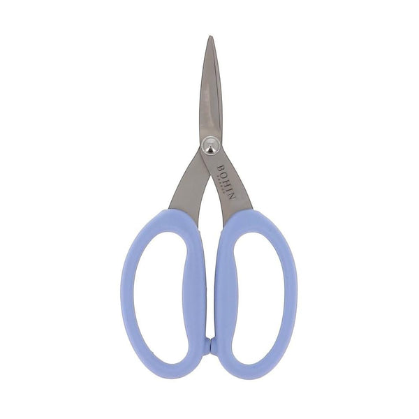 Bohin Serrated Quilting Scissors 6.75" Blue*