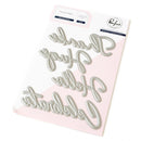 Pinkfresh Studio Press Plate Basic Sentiments