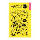 Waffle Flower Crafts Clear Stamp 4"x 6" - Poinsettia*
