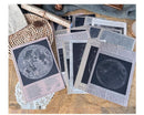 Poppy Crafts Vintage Scrap Paper - Space 30pcs