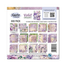 3 Quarter Designs Collection Pack 8" x 8" - Violet Dreams