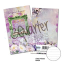 3 Quarter Designs Mini Notebook - Violet Dreams