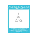 Flora & Fauna Craft Dies - Tee Pee