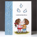 Penny Black Clear Stamps - Cute Couple