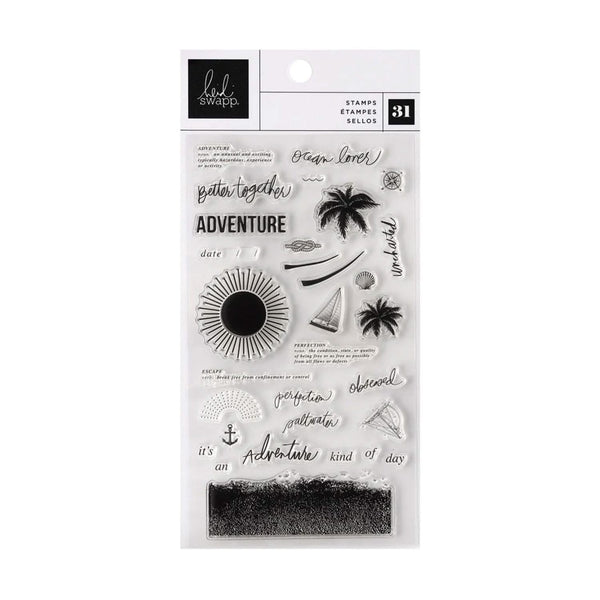 Heidi Swapp Clear Stamp Set - Set Sail 31pcs*
