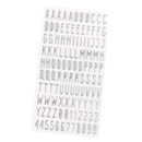 Pebbles Cool Boy Puffy Stickers w/Silver Foil - Alpha*