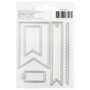 Pink Paislee Joyful Notes Metal Die Set 5/Pkg*