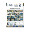 3 Quarter Designs 6"x 4" Card Making Pack - Grunged Baroque