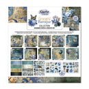3 Quarter Designs Scrapbook Paper & Diecuts Set 12"x 12" - Grunged Baroque
