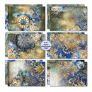 3 Quarter Designs 6"x 4" Card Making Pack - Grunged Baroque