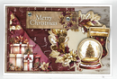 3 Quarter Designs 6"x 4" Card Making Pack - Sugarplum Wreaths