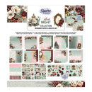 3 Quarter Designs Designer Paper & Die-Cut Set 12" x 12" - Silent Night