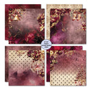 3 Quarter Designs Scrapbook Paper & Diecuts Set 12"x 12" - Sugarplum Wreaths