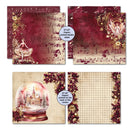 3 Quarter Designs Scrapbook Paper & Diecuts Set 12"x 12" - Sugarplum Wreaths