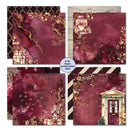 3 Quarter Designs Scrapbook Paper Pack 8"x 8" - Sugarplum Wreaths