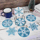 Poppy Crafts Diamond Coaster Kit - Snowflakes*