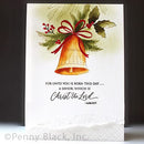 Penny Black Slapstick Cling Rubber Stamp - Ringing*