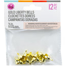CousinDIY Liberty Bells .375" 12/Pkg Gold