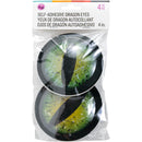 CousinDIY Dragon Adhesive Wiggle Eyes 4" 4/Pkg Green