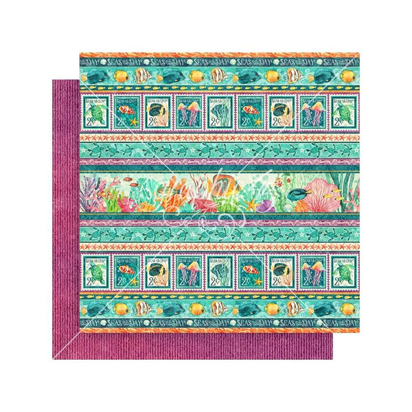 Graphic 45 Collection Pack 12"x 12" - Seas The Day