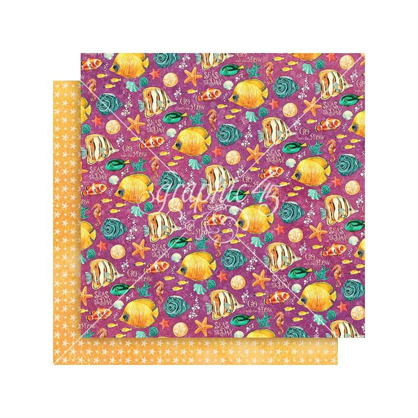 Graphic 45 Collection Pack 12"x 12" - Seas The Day