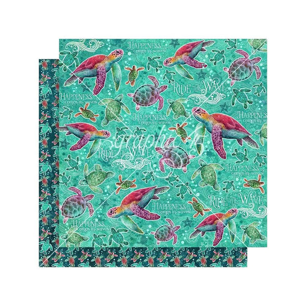 Graphic 45 Collection Pack 12"x 12" - Seas The Day