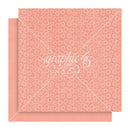 Graphic 45 Fairy Boutique Double-Sided Cardstock 12"x 12" - Posey Pink Pattern & Solid