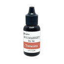 A bottle of Ranger 49139 Market Terracotta Dye Ink on a solid white background.