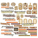49 & Market Season's Bounty Chipboard Sentiments