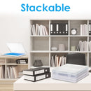 Universal Crafts Stackable 12"x 12" Paper Storage Organiser 4 Pack