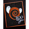 Poppy Crafts Cutting Dies #389 - Halloween Collection - Boo to you w/ Shadow