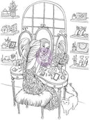 Prima Marketing Prima Princesses Cling Stamp - Gussy Up*