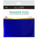 Deco Foil Transfer Sheets 6"X6" 12/Pkg - Indigo Dreams