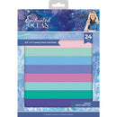 Sara Signature Luxury Linen Cardstock 8.5"X11" Enchanted Ocean*
