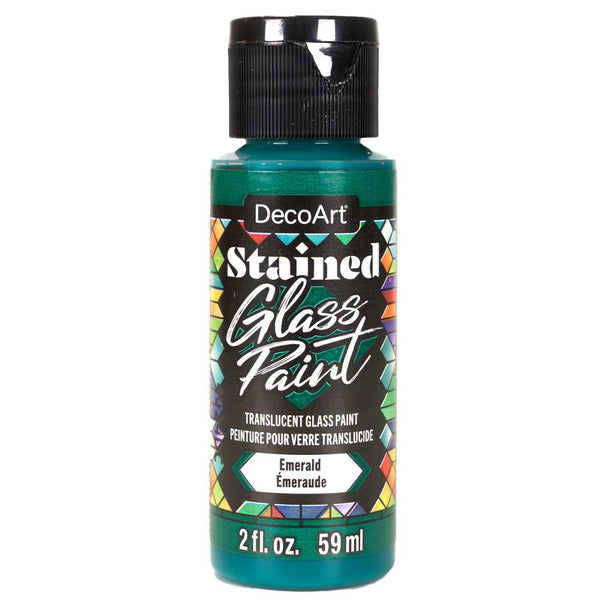 DecoArt Stained Glass Paint 2oz - Emerald