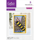 Crafter's Companion Metal Die 5"X7" Sweet Bumble Bee*