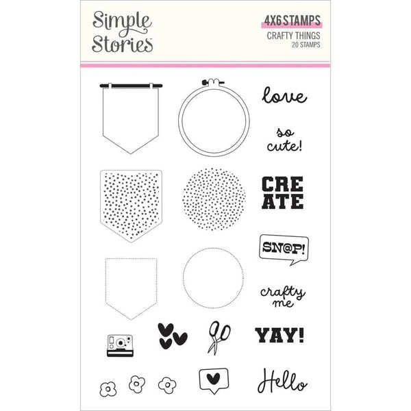 Crafty Things Clear Stamps Photopolymer*
