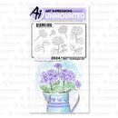 Art Impressions Watercolour Cling Rubber Stamps Hydrangea*