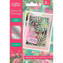 Crafter's Companion Flamazing Flamingos Metal Dies Tropical Background*
