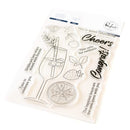 Pinkfresh Studio Clear Stamp Set 4"X6" Cheers