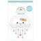Doodlebug Shaker-Pops 3D Sticker Under The Weather - 8010