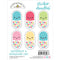 Doodlebug Water Bottle Sticker Doodles Happy Pills - 8026