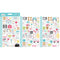 Doodlebug Mini Cardstock Stickers Icons, Happy Healing