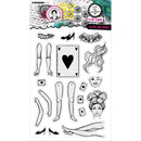 Art By Marlene Signature Collection Clear Stamps Nr. 650, Playing Card Women