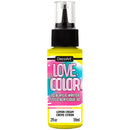 DecoArt Love Colour 3D Acrylic Writers 2oz - Lemon Cream*