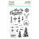 Simple Stories Snow Pine Lodge Clear Stamps Photopolymer*