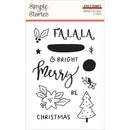 Simple Stories Santa's Village Clear Stamps Photopolymer*